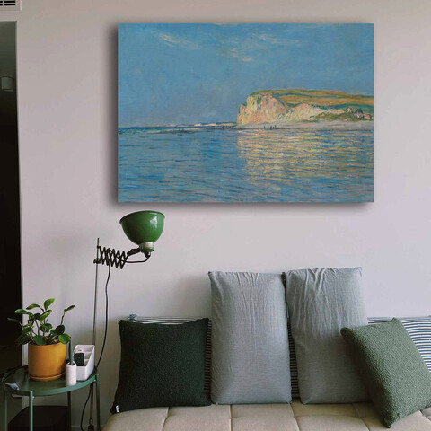Tablou decorativ, 70100MONET008, Canvas , Lemn, Multicolor Claude