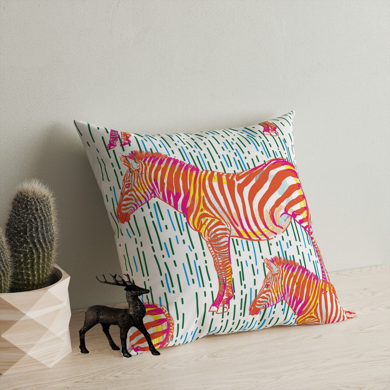 Perna, A11982, 43x43 cm, 50% bumbac / 50% poliester, Multicolor - 1 | YEO