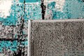 Covor Barad, Decorino, 80x150 cm, polipropilena, gri/albastru