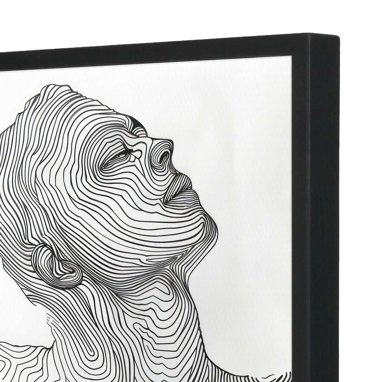 Tablou decorativ, Cc-K-Sy-1028, Canvas, Cadru: 100% LEMN (Grosime: 18 mm), Multicolor - view 3