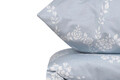 Lenjerie de pat pentru o persoana (FR), Gloria - Blue, Victoria, Bumbac Ranforce