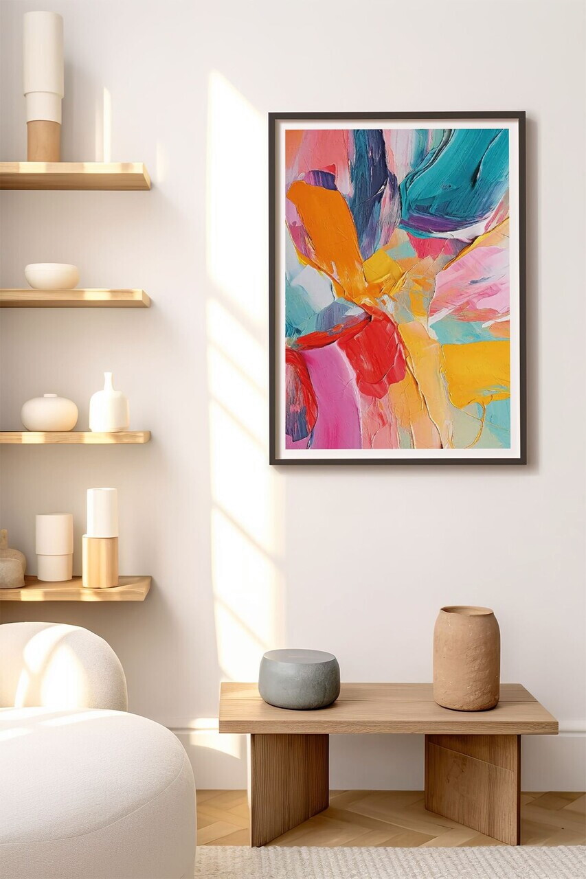 Tablou decorativ, Artplstksyh32, Polistiren, MDF, Multicolor - view 2