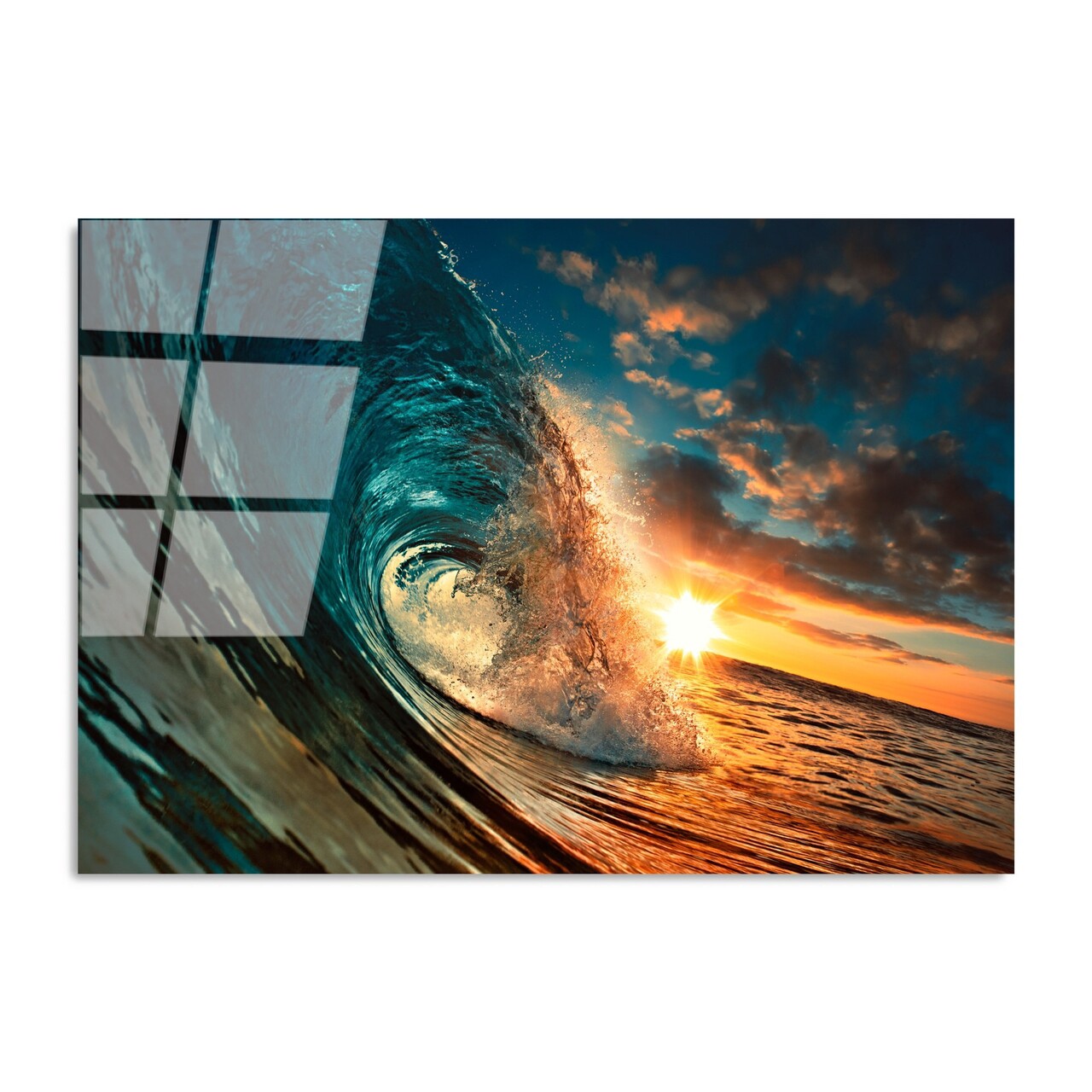 Tablou decorativ, UV-263 70 x 100, 70 x 100 cm, Multicolor - view 6