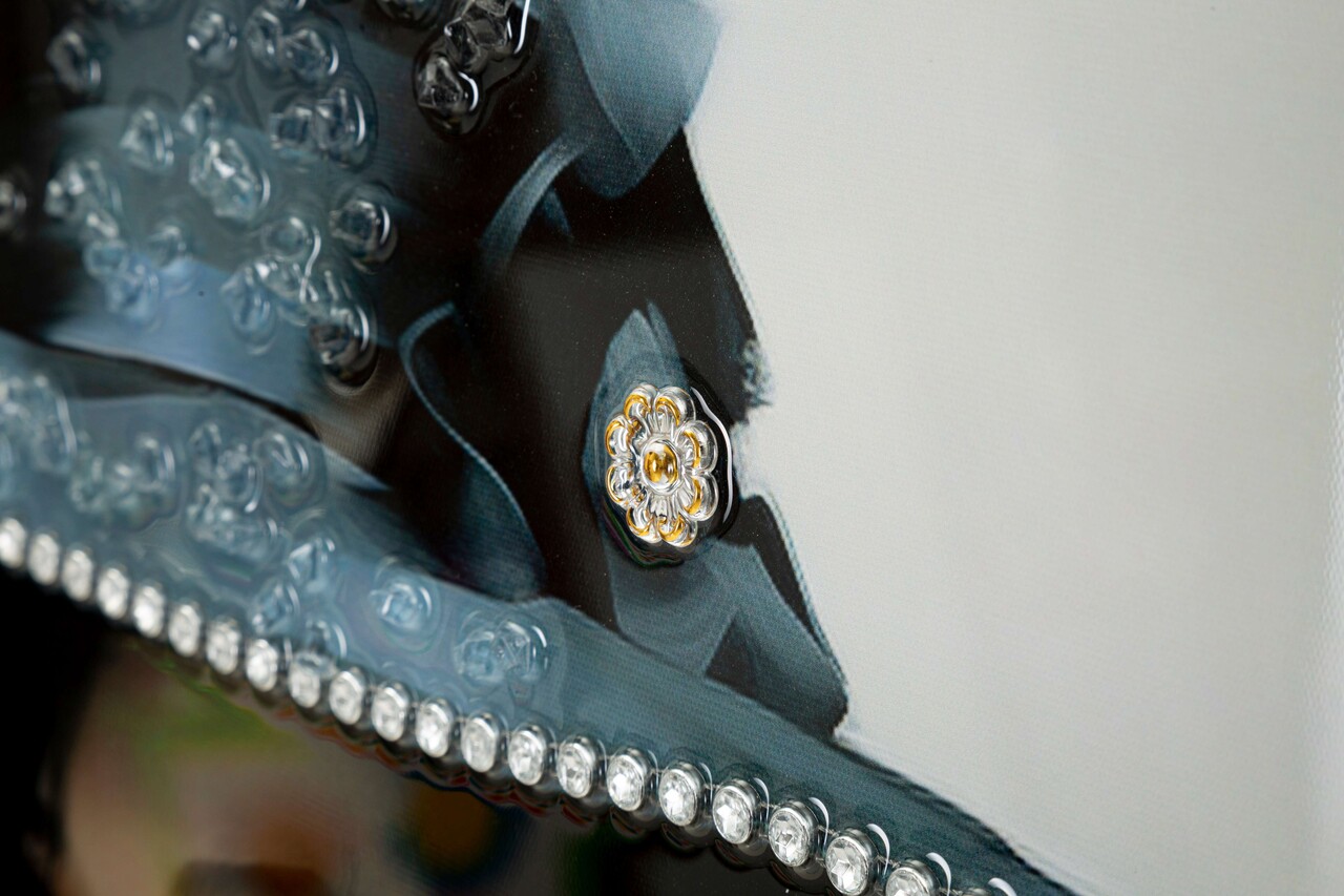 Tablou decorativ Dori -A Mauro Ferretti 62x92 cm lemn de pin/canvas pictat si lacuit multicolor