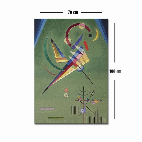 Tablou decorativ, 70100FAMOUSART-064, Canvas, 70 x 100 cm, Multicolor