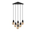 Lustra, Tatum, 584TTM1487, Metal, Negru