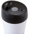 Cana termos Happy, Ambition, 400 ml, inox, alb