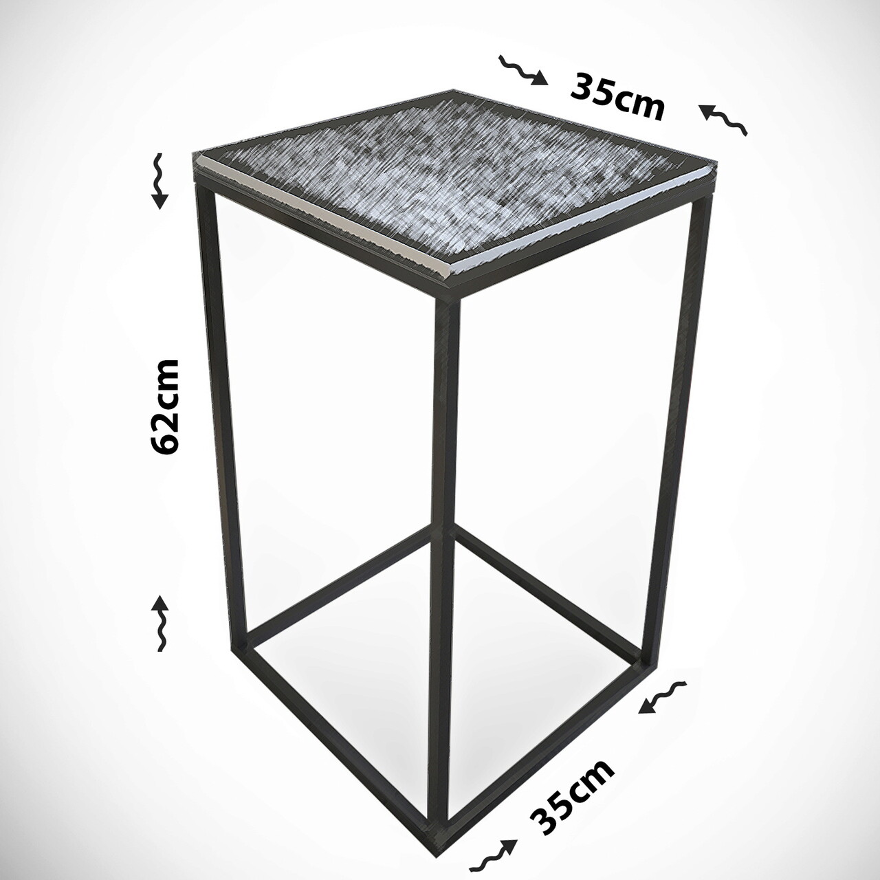 Masuta, Comforty, Pure, 35x62x35 cm, Stejar caucazian