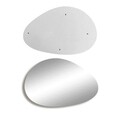 Oglinda decorativa, Neostill, Porp, 90x60 cm, PAL, Auriu