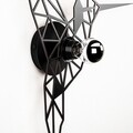 Lampa de perete, Shadow, 607 - A, E27, 100 W, metal/MDF, negru