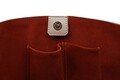 Geanta cu portofel Beverly Hills Polo Club, 402, piele ecologica, crem/portocaliu