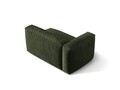 Modul stanga pentru canapea, 1 loc, Martina-120, Micadoni Home, 160x106x75 cm, catifea, verde