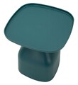 Masuta de cafea Gea, Mauro Ferretti, 48x48x50 cm, plastic, albastru