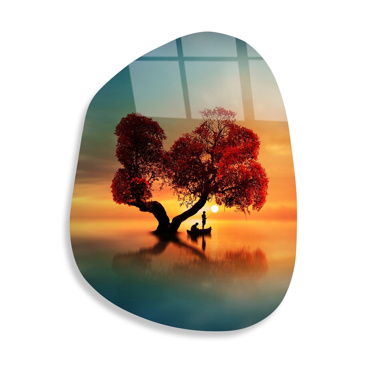 Tablou decorativ, UV-1086, 50 x 70 cm, Multicolor — imaginea 4