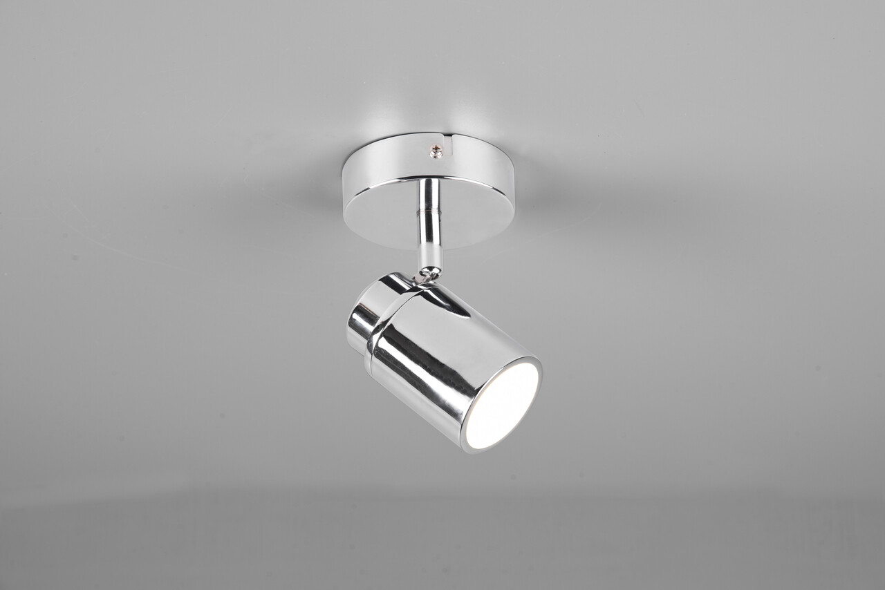 Aplica de perete Angelo, TRIO, 10.5x9x15.5 cm, 5W, 1x GU10, metal, argintiu - 1 | YEO