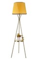 Lampadar, Luin, 534LUN3685, Metal, Galben mustar