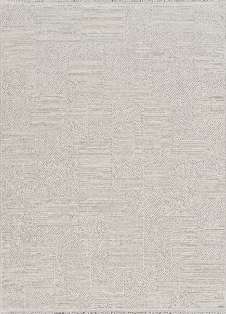 Covor, Marla 2002, 160x230 cm, 60% POLIPROILENĂ/40% POLIESTER, Alb / Crem — imaginea 6