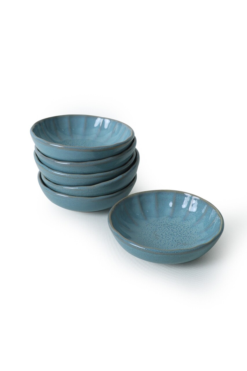 Set de boluri pentru aperitive (6 piese), L'essentiel Maison, 275KRM2431, Antibacterian, Turcoaz - view 6