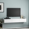Comoda TV, Inarch, Terra, 180x26x31 cm, PAL, Alb