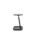 Oglinda cosmetica, Brabantia, Dark Grey, reglabila la 360 grade, factor marire x 5, 20x12.6x28.3 cm, polipropilena, gri inchis