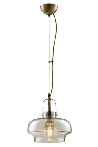 Lustra, av-5064-1e, avonni, 25 x 80 cm, 1 x e27, 60w, aramiu antic