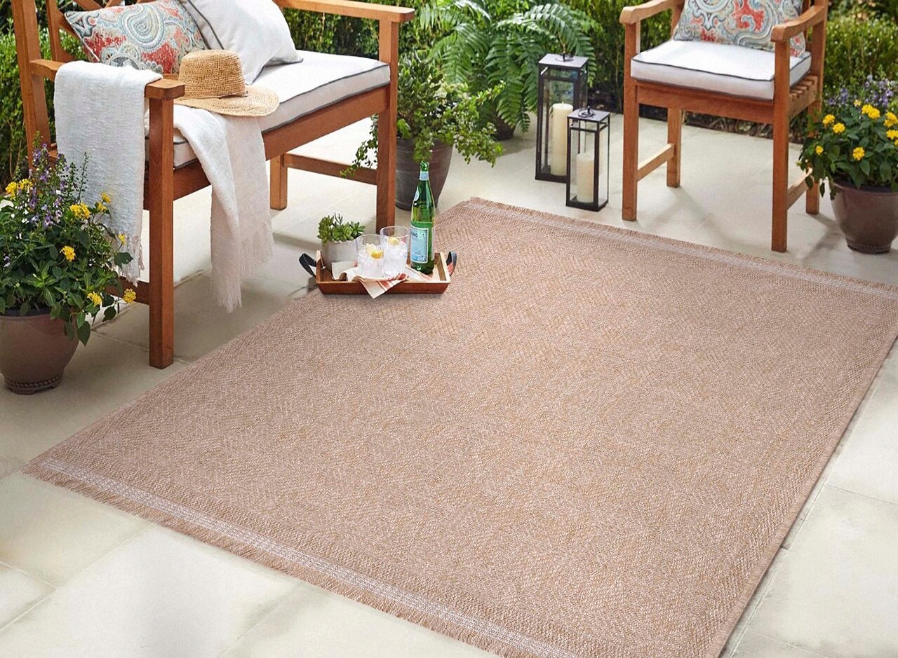 Covor, 08752A, 120x170 cm, Polipropilena, Crem - 1 | YEO