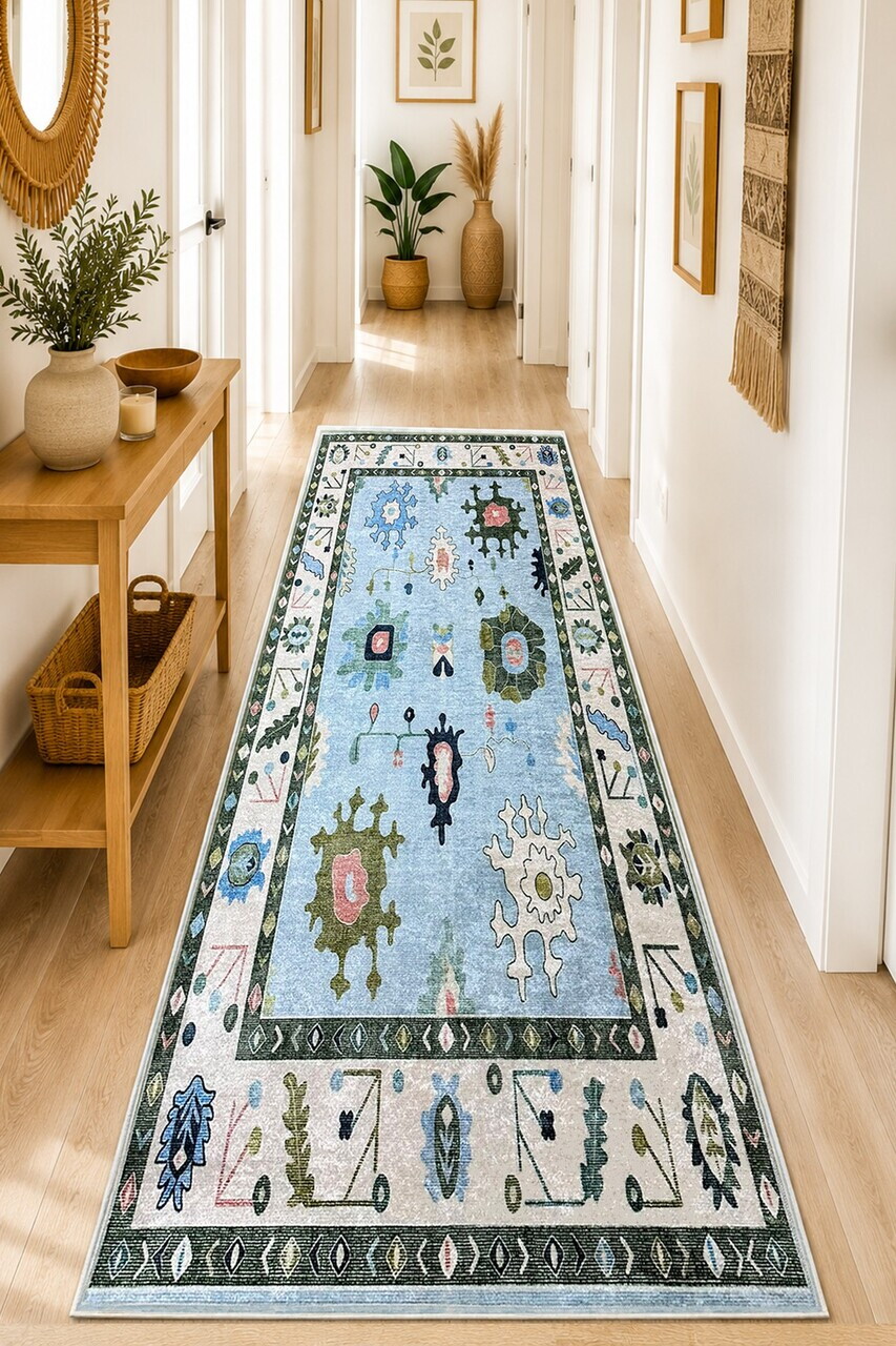 Covor, Geld, 80x300 cm, Multicolor — imaginea 3