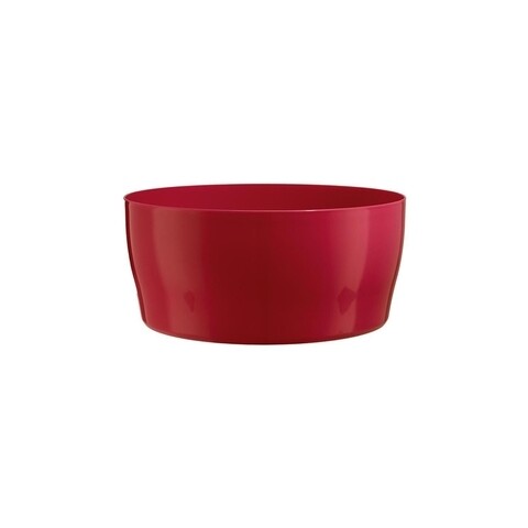 Ghiveci larg Living, 33 cm Ø, 9.76 L, plastic, rosu