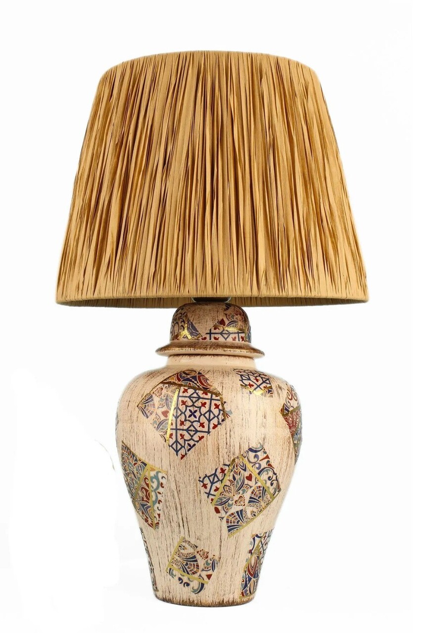 Lampa de masa, Opviq, 687HMY2353, Crem - view 2