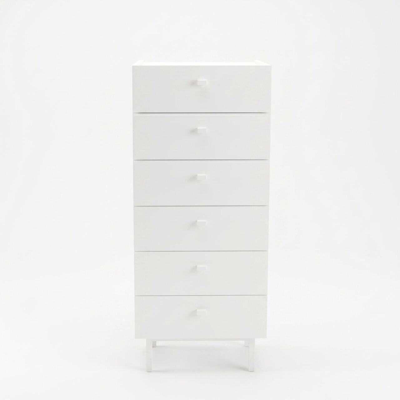 Dulap, Hanah Home, Luke, 47.9x113.2x36.8 cm, PAL, Alb — imaginea 5
