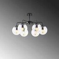 Lustra, Fulgor, 942FLG1358, Metal, Negru