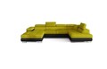 Coltar extensibil dreapta 6 locuri ELTAP, Rod-44, Rodrigo, 345x202x90 cm, lemn/poliester, galben/negru