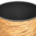 Ghiveci Weave, 40x32 cm, polipropilena, negru