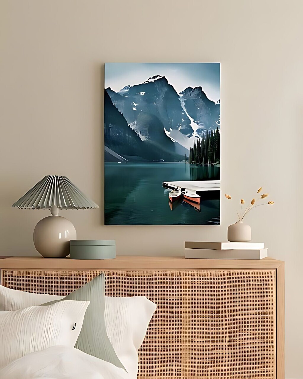 Tablou decorativ, Artcanvas1, Canvas, Dimensiune: 40 x 60 cm, Multicolor