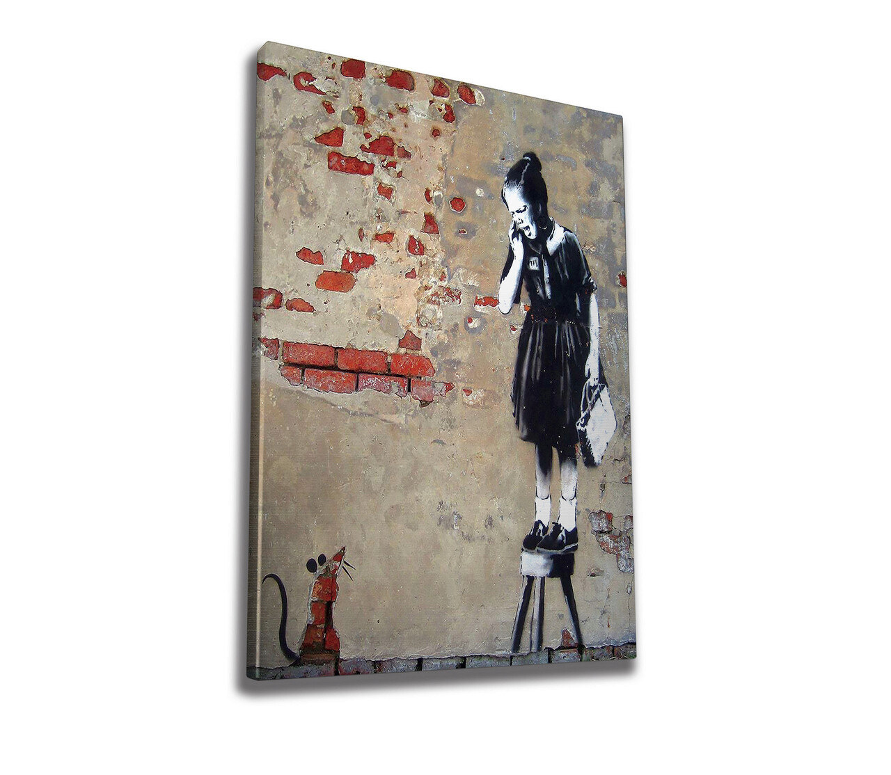 Tablou decorativ, WY23 (70 x 100), 50% bumbac / 50% poliester, Canvas imprimat, Multicolor