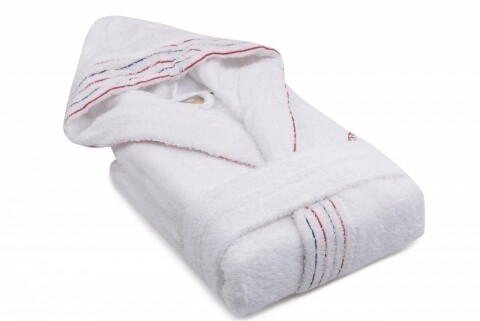 Halat de baie dama, beverly hills polo club, 100% bumbac, m/l, white