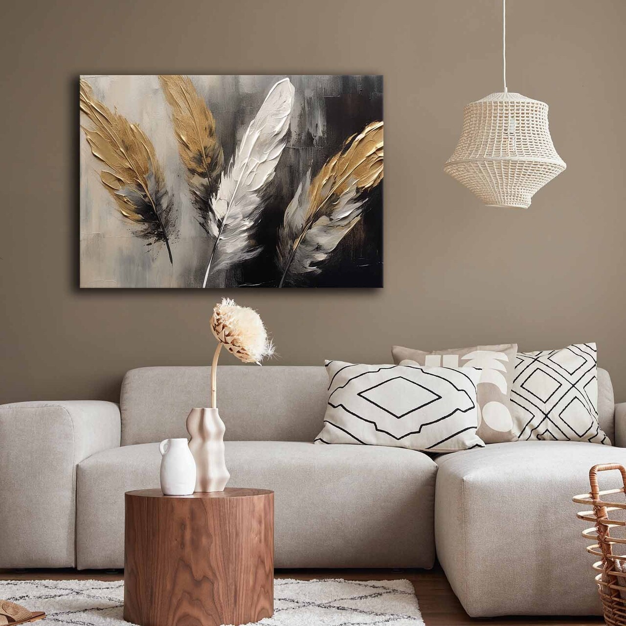 Tablou decorativ, 70100GSC-004, Lemn, Multicolor - view 2