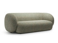 Canapea modulara 3 locuri, Kate, Micadoni, 213x99x76 cm, tesatura structurata, verde muschi melanj