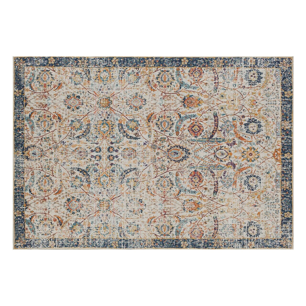Covor, Woopamuk236, 160x230 cm, Bumbac/Poliester, Multicolor - view 10