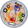 Covor Matrix Kiddy Diggers Multi 133X133 cm