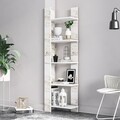 Biblioteca, Minima, Reeta, 45 x 160 x 25 cm, pal melaminat, alb