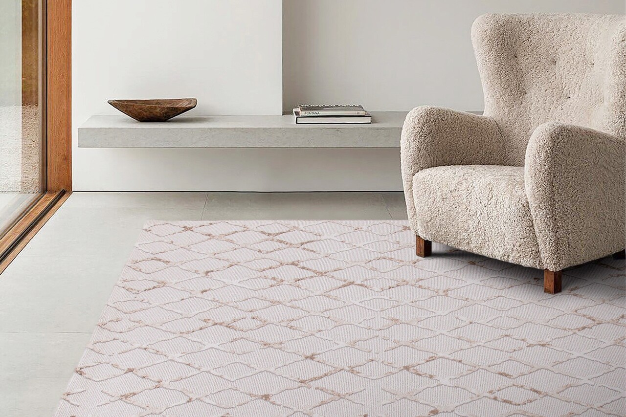 Covor, 46026 Milas, 120x180 cm, Acril, Bej