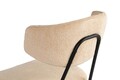 Set scaune 2 piese, Wayland, Nancy, Bej/Negru