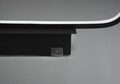 Aplica de perete Gianni, TRIO, 40x14.8x7.5 cm, 17W, 1x SMD, metal, negru mat