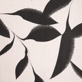 Lenjerie de pat King Size, Lydia, Homla, 3 piese, 200x220 cm, bumbac satinat, bej/negru