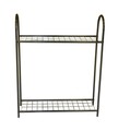 Decorative Jardiniere, Puqa Design, Gale, 86x70x23 cm, Metal, Negru