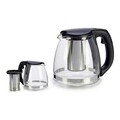 Ceainic cu infuzor Aster, Vivalto, 1.2 L, sticla/plastic/inox