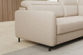 Coltar extensibil dreapta 3 locuri ELTAP, RT-18MAN, Barea, 208x160x100 cm, lemn/poliester, bej deschis
