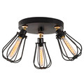 Lustra, Alby, 525NOR1518, Metal, Negru