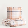 Lenjerie de pat King Size, Alyssa, Homla, 3 piese, 200x220 cm, bumbac, multicolor